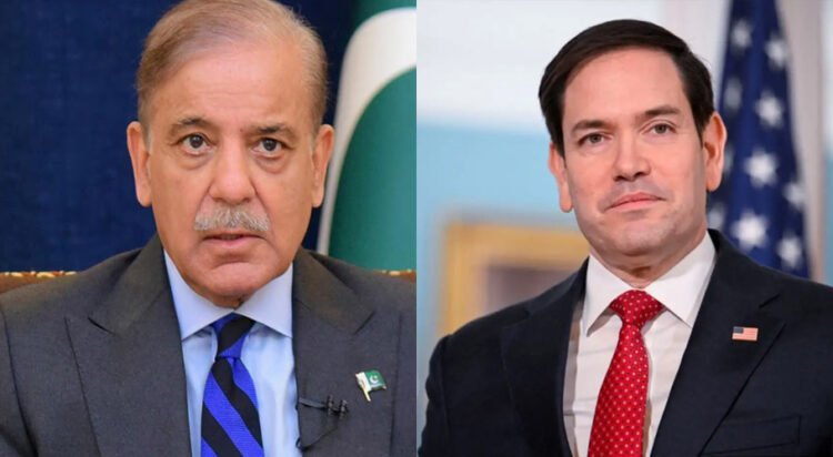 Rubio Lauds Pakistan’s Diplomatic Initiatives in Call with PM Shehbaz (File)