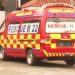 A Rescue 1122 ambulance is seen in this file photo.