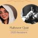 The image published on June 4, 2025, announces the selection of Pakistan-origin Mahnoor Qazi as the recipient of the James Baldwin Award.