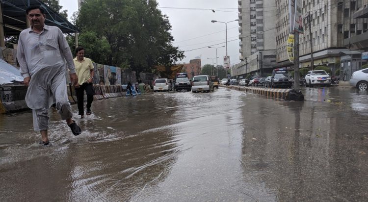 Rain in Karachi