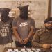 Gulberg Police arrested an active gang involved in robberies under the guise of delivering goods to homes. (Express News)