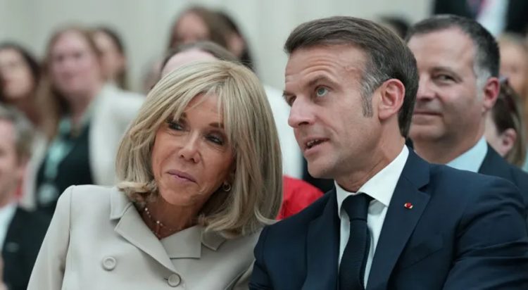 French President Emmanuel Macron and his wife Brigitte have filed a defamation lawsuit against right-wing influencer Candace Owens, who claims that France's first lady was born male. (Image: EPA)