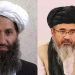 Taliban Supreme Leader Haibatullah Akhundzada and Chief Justice Abdul Hakim Haqqani (File)