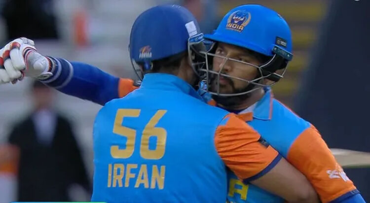 Suresh Raina and Yuvraj Singh in frame (Photo: X)