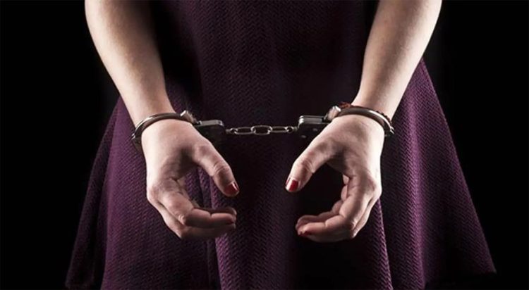 Lady Arrested