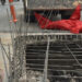 Drug addicts steal Steel Rods From Natha Khan Bridge, Causing Large Crater on Shahrah-e-Faisal (Image: Express News)