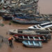 Rescuers ready boats on the banks of the Ravi river, following flood alerts after India opened the gates of major dams on rivers in its part of Kashmir after heavy rain, in Lahore, Pakistan, on August 27, 2025. (REUTERS)