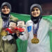 Tayyaba Ashraf and Sumbul Make History with Six Medals (Image: Aaj News)