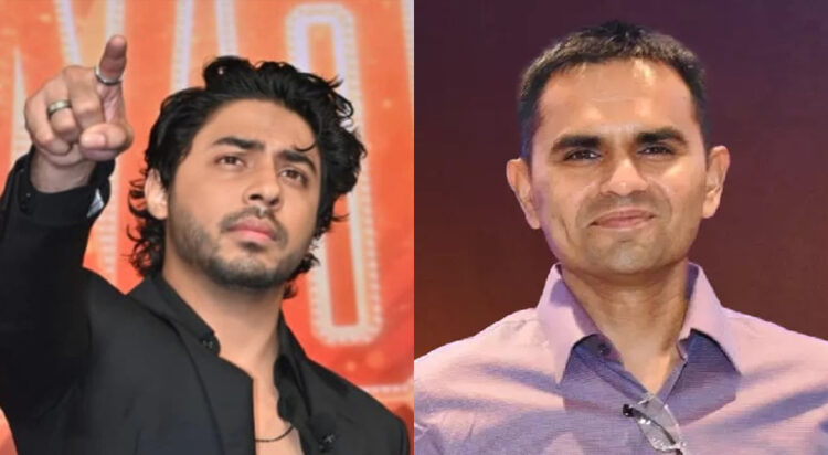 This combo of images shows Shah Rukh Khan's son Aryan Khan and Sameer Wankhede (Image: Indiatoday - livelaw.in)
