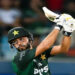 Pakistan's Mohammad Haris plays a shot during the Asia Cup 2025 Super Four Twenty20 international cricket match [Sajjad Hussain/AFP]