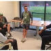This image shows Pakistan team captain, manager’s meeting with Andy Pycroft