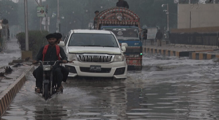 Major streets in Karachi were inundated after heavy rain lashed the city. (File Photo)