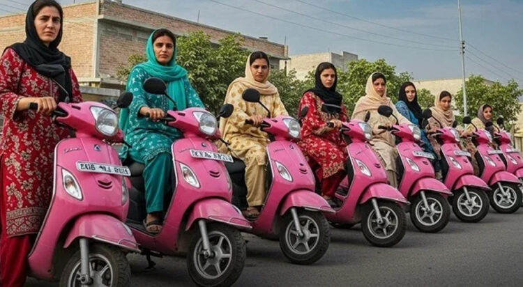 Pink Scooty