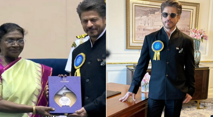Despite a globally acclaimed career, this is the first time Shah Rukh Khan has been honored under this prestigious government-run awards system. (Image: Instagram)