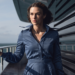 The movie stars Keira Knightley as Lo, a persistent hotshot journalist.  (Parisa Taghizadeh / Netflix)