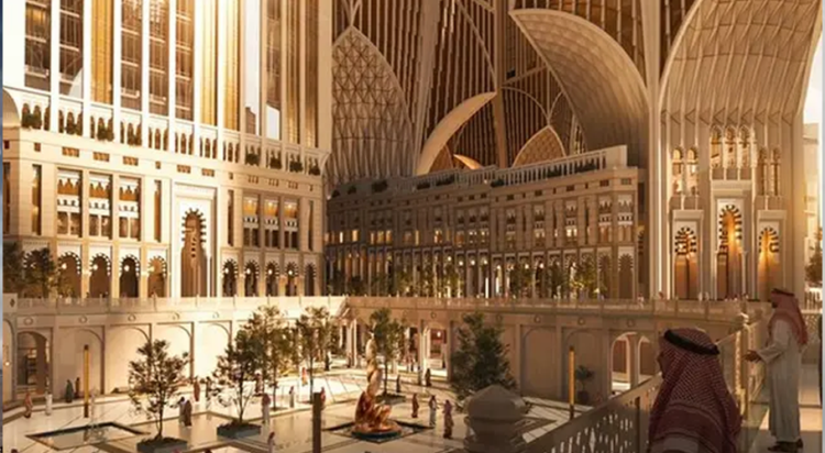 Render image of King Salman Gate project in Makkah. Image Courtesy: RUA AlHaram AlMakki Company