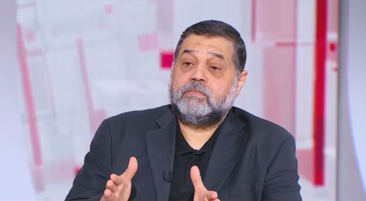 Hamas leader Osama Hamdan (Screengrab: X/@AlarabyTV)