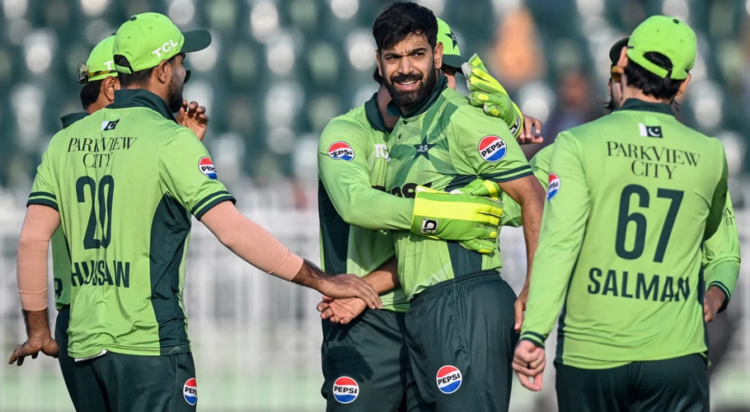 Haris Rauf was also among wickets for Pakistan•Nov 16, 2025•AFP/Getty Images