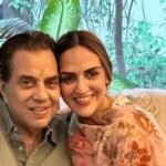 Esha Deol with Dharmendra