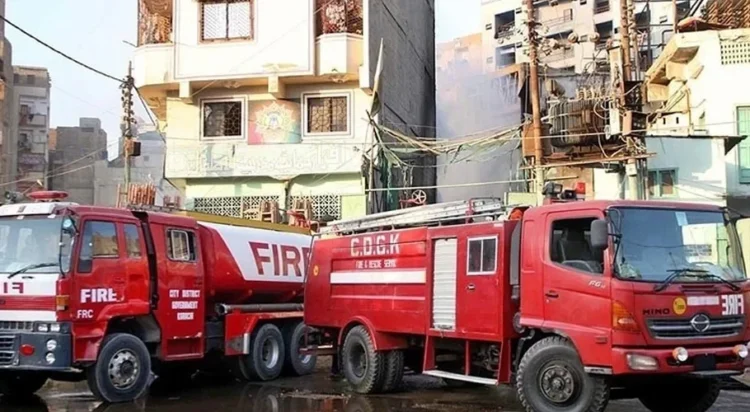 Fire erupts in Light House