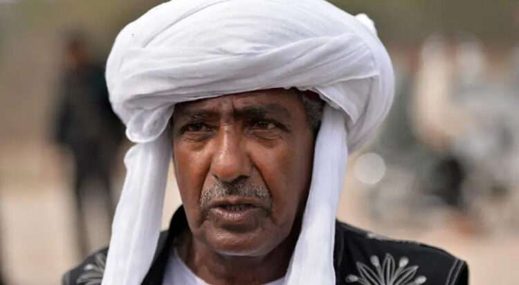 Mama Qadeer was also the vice chairman of the Voice for Baloch Missing Persons (VBMP), an organization that became central to the movement against enforced disappearances in Balochistan. (AFP)