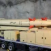 New Iranian "Kheibarshekan" missiles are seen in this picture obtained on Feb. 9, 2022. (IRGC/WANA/Handout via REUTERS)