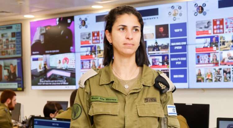 Maj. Ella Waweya, (Image: MARC ISRAEL SELLEM/THE JERUSALEM POST))