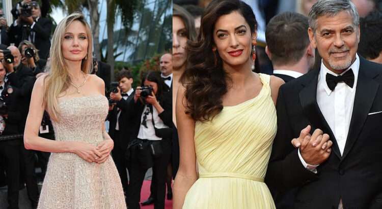Celebrities like Angelina Jolie, Pamela Anderson, and George Clooney are swapping Los Angeles for the calmer pace of France, drawn by privacy, family-friendly living, and creative freedom. (Images: Wire Images/Getty Images/AFP)