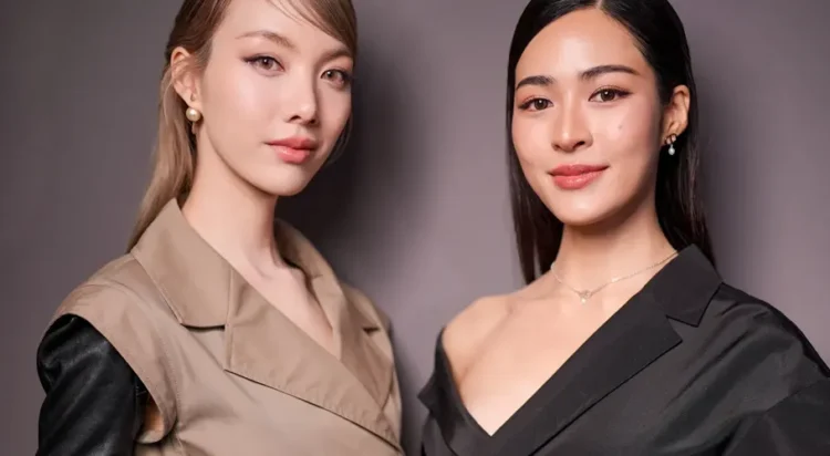 Orm Kornnaphat and Lingling Kwong Stéphane Feugère/WWD