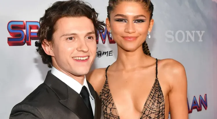 Tom Holland and Zendaya at the premiere of 'Spider-Man: No Way Home' in L.A. on Dec. 13, 2021.
Michael Buckner/Variety/Penske Media via Getty
