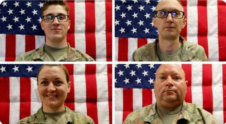 4 of 6 US soldiers killed in Kuwait drone strike identified