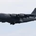 A US Air Force Boeing C-17A McChord aircraft prepares to land at Nur Khan military airbase in Rawalpindi on April 20, 2026. — AFP
