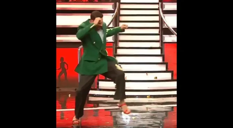 Akshay Kumar dances in heels at Wheel of Fortune finale (Credit: Reddit/BollyBlindsNGossip)