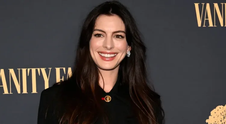 Anne Hathaway's Photoshoot for WWD