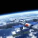 China's Tiangong space station has a modular design similar to the International Space Station. (Image credit: China Manned Space Engineering Office)