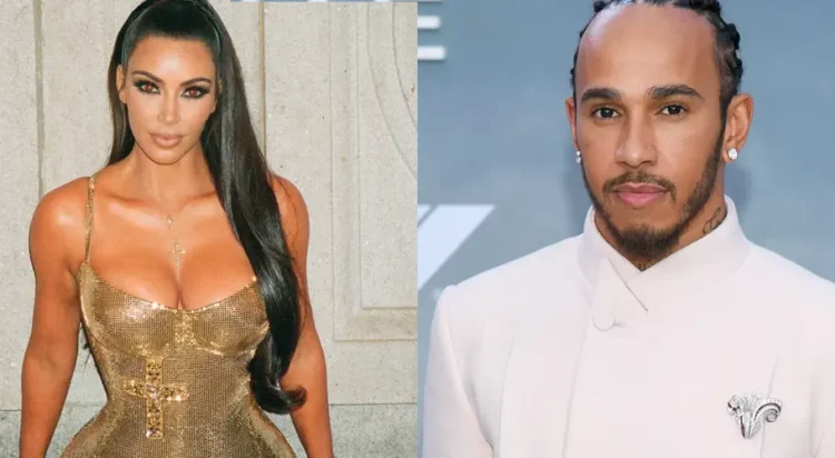 This combo of images shows Kim Kardashian and Lewes Hamilton (Credit: Kendall Jenner/ Kristina Bumphrey/Getty Images)