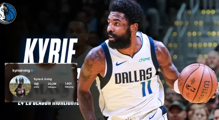 US basketball superstar Kyrie Irving, known for his vocal support for Palestinians, has changed his display picture to an image of a Palestinian child with a school bag who is reportedly being blocked from going to school by Israeli soldiers in the occupied West Bank.