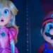 This image released by Universal Pictures shows Princess Peach, voiced by Anya Taylor-Joy, left, and Mario, voiced by Chris Pratt, in a scene from "The Super Mario Galaxy Movie." (Nintendo and Illumination/Universal Pictures via AP)
