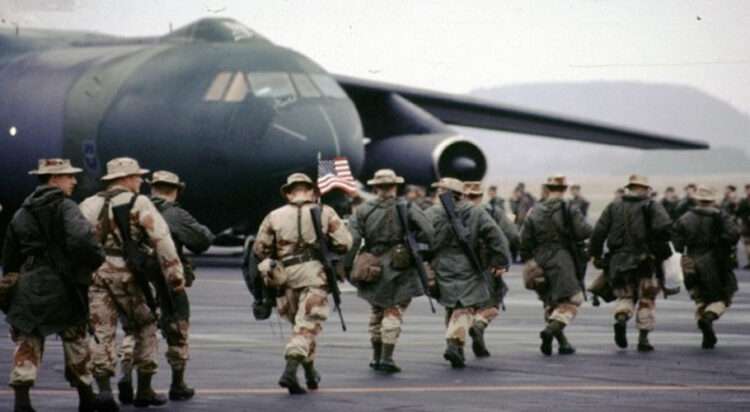 As of April 2026, over 50,000 U.S. troops are stationed in the Middle East following heightened tensions and strikes on Iran.