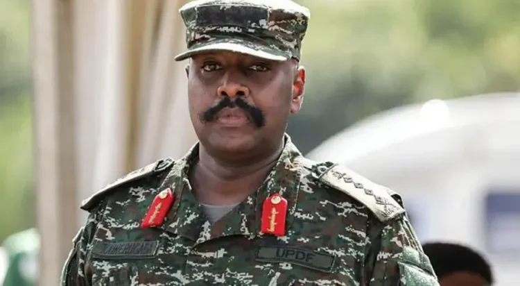 Ugandan Army Chief General Muhoozi Kainerugaba (Getty Images)