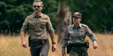 Eric Bana as Kyle Turner, Lily Santiago as Naya Vasquez in Untamed.Courtesy of Netflix