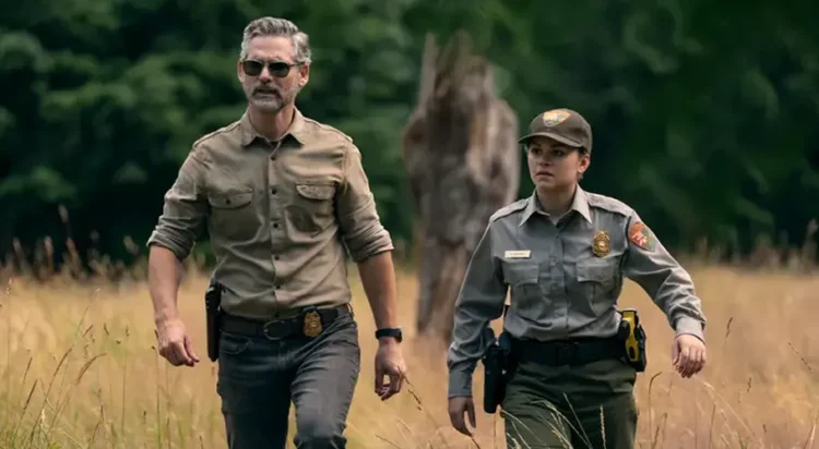 Eric Bana as Kyle Turner, Lily Santiago as Naya Vasquez in Untamed.Courtesy of Netflix