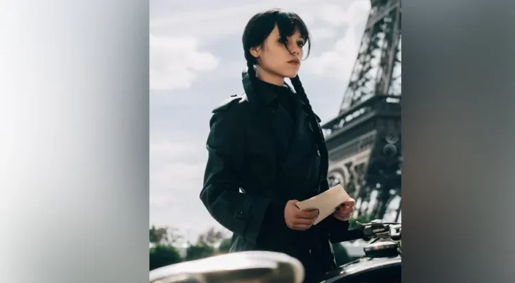 ‘Wednesday’ Season 3 First Look Sees Jenna Ortega Arrive in Paris