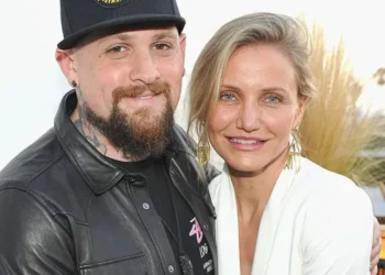Benji Madden and Cameron Diaz in 2016. (Donato Sardella/Getty)