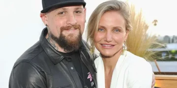 Benji Madden and Cameron Diaz in 2016. (Donato Sardella/Getty)