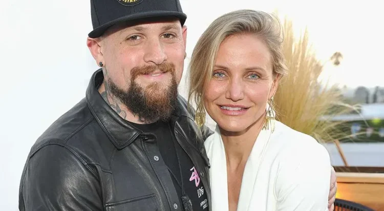 Benji Madden and Cameron Diaz in 2016. (Donato Sardella/Getty)