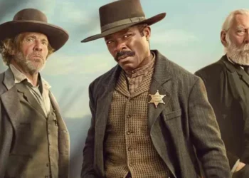 Dennis Quaid, David Oyelowo and Forrest Goodluck in the 'Lawmen: Bass Reeves' finale Paramount+