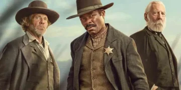 Dennis Quaid, David Oyelowo and Forrest Goodluck in the 'Lawmen: Bass Reeves' finale Paramount+