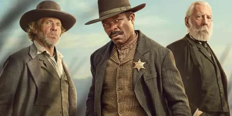 Dennis Quaid, David Oyelowo and Forrest Goodluck in the 'Lawmen: Bass Reeves' finale Paramount+