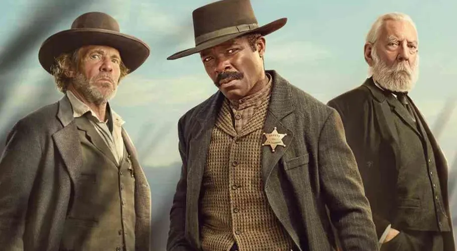 Dennis Quaid, David Oyelowo and Forrest Goodluck in the 'Lawmen: Bass Reeves' finale Paramount+